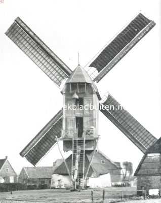 Nederland, 1911, Onbekend, Zeer oude korenmolen