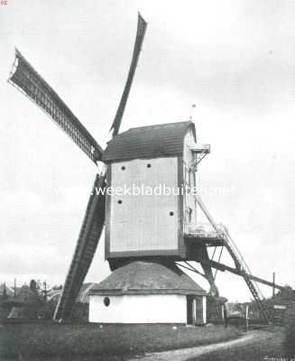 Gelderland, 1911, Scherpenzeel, Korenmolen te Scherpenzeel