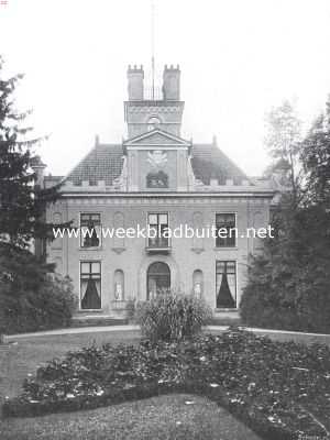 Gelderland, 1911, Putten, Huize Oldenaller. Voorgevel