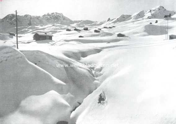 Het heuvelland van Inner Arosa. Een dorado voor skiloopers
