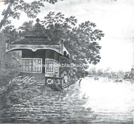 Nederland, 1911, Onbekend, Gezicht op de rivier de Vecht