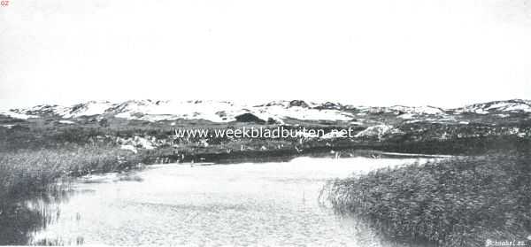 Zeeland, 1911, Onbekend, De duinen van Schouwen. Verlaten eendenkooi in de duinen