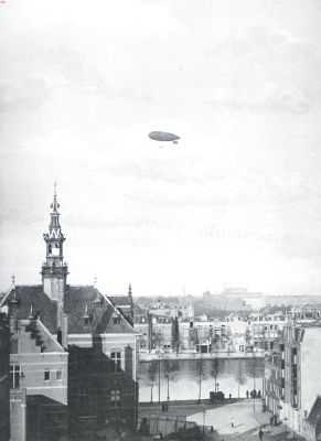 Noord-Holland, 1911, Amsterdam, Het luchtschip de 