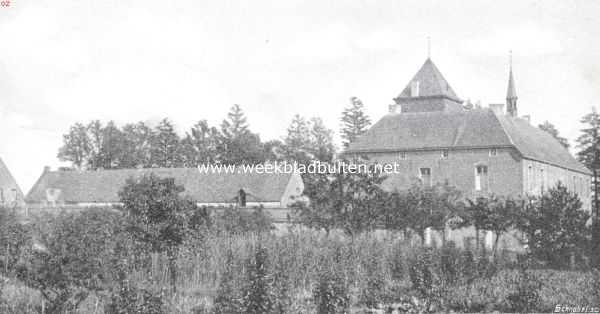 Limburg, 1911, Wansum, Kasteel Blitterswyck van uit den tuin gezien