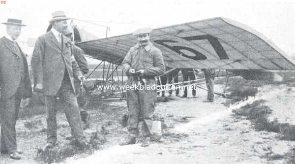 Utrecht, 1911, Soesterberg, De Europeesche rondvlucht. De aviateur Train