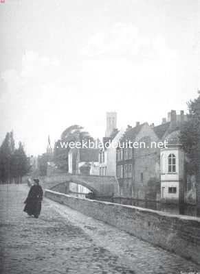 Belgi, 1911, Brugge, Brugge. Quai Vert