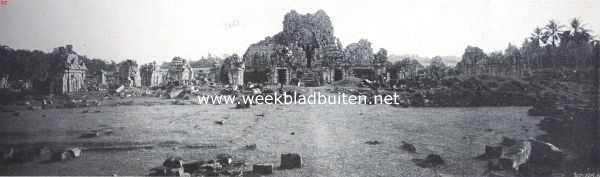 Indonesi, 1911, Onbekend, Van Java's tempelschoonheden. III. Tjandi Swoe. Overzicht van heel de tempelgroep