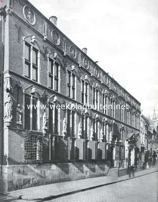 Gelderland, 1911, Nijmegen, Nijmegen. Het Stadhuis, voorgevel