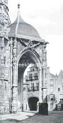 Gelderland, 1911, Nijmegen, Nijmegen. De St. Stefanuskerk, voorportaal kruisschip