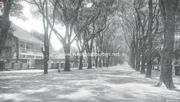Indonesi, 1911, Makassar, Makassar. Weg in Makassar