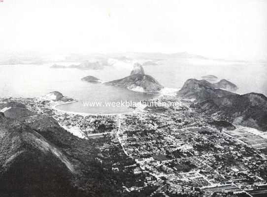 Brazili, 1911, Rio de Janeiro, Rio de Janeiro in vogelvlucht
