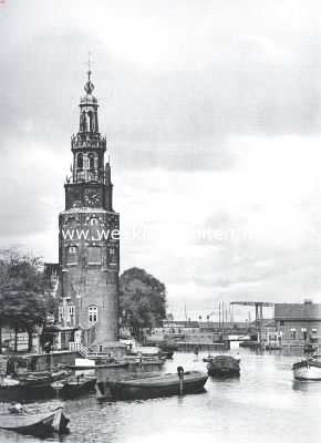 Noord-Holland, 1911, Amsterdam, De Montelbaanstoren te Amsterdam