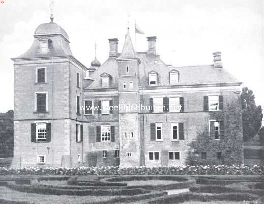 Overijssel, 1911, Goor, Het kasteel Weldam. Westzijde