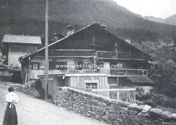 Zwitserland, 1911, Onbekend, In 't dorp