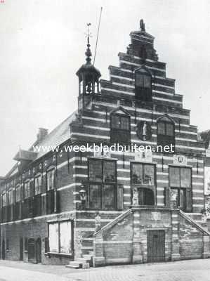 Utrecht, 1911, Oudewater, Oudewater. Het Stadhuis