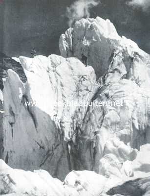 Zwitserland, 1912, Onbekend, Pontresina. Beklimming van de Serac