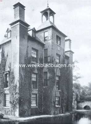 Noord-Brabant, 1912, Deurne, Het kasteel te Deurne. Oostzijde