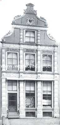 Overijssel, 1912, Zwolle, Zwolle. Hardsteenen pomp op de Botermarkt, 1742-1769