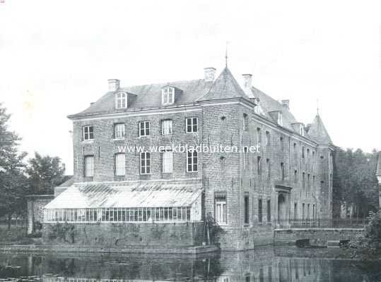 Limburg, 1912, Tegelen, De Holtmeulen of Holtmhle bij Tegelen (L.) en het dorp. Gezien van de Zuid-Oostzijde