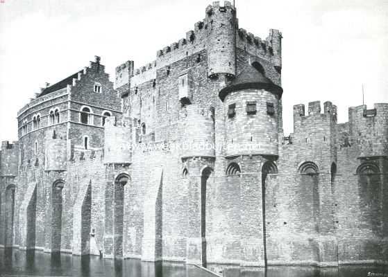 Belgi, 1912, Gent, Gent. Het kasteel der graven van Vlaanderen