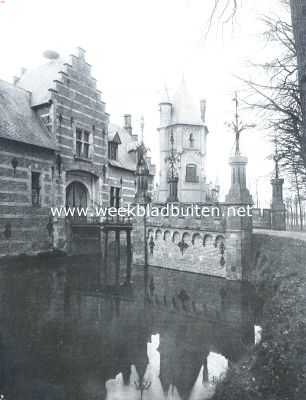 Noord-Brabant, 1912, Heeswijk Dinther, Het Kasteel Heeswijk. Ingang