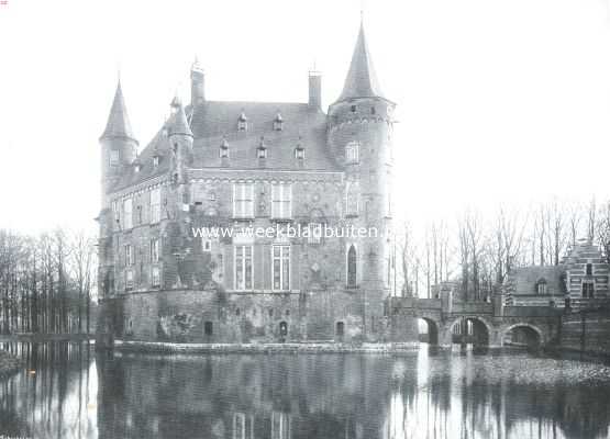 Noord-Brabant, 1912, Heeswijk Dinther, Het Kasteel Heeswijk. Achterzijde