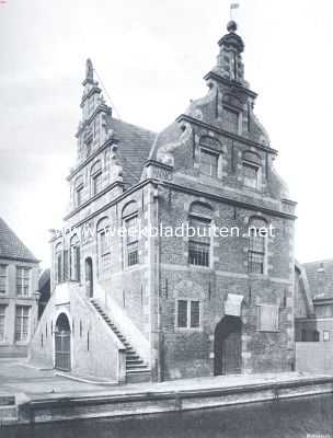 Noord-Holland, 1912, De Rijp, Het Raadhuis van De Rijp, ontworpen door Leeghwater