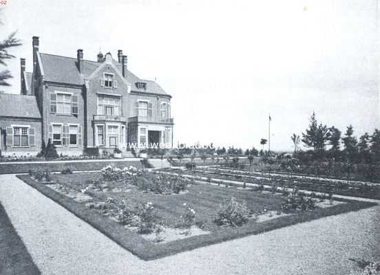 Gelderland, 1912, Beekbergen, Het Spelderholt en zijn ontginningen. Gezicht op het Rosarium