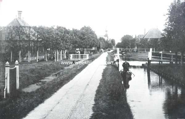 Noord-Holland, 1912, Warder, Een typisch dorpje. Gezicht op Warder