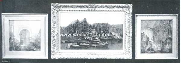 Zuid-Holland, 1912, Den Haag, De tentoonstelling van schilderijen en aquarellen gehouden door E.J. van Wisselingh & Co. in de zalen van het Schilderkundig Genootschap 