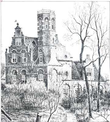 Zuid-Holland, 1912, Poeldijk, Het voormalige slot 