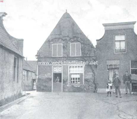 Zuid-Holland, 1912, Nieuwpoort, Uit de Lekstreek. Nieuwpoort. Een oud huisje te Nieuwpoort