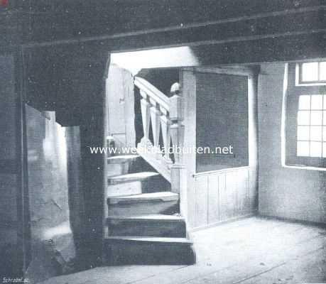 Zuid-Holland, 1912, Nieuwpoort, Uit de Lekstreek. Nieuwpoort. Interieurtje van een zeer oud huis te Nieuwpoort