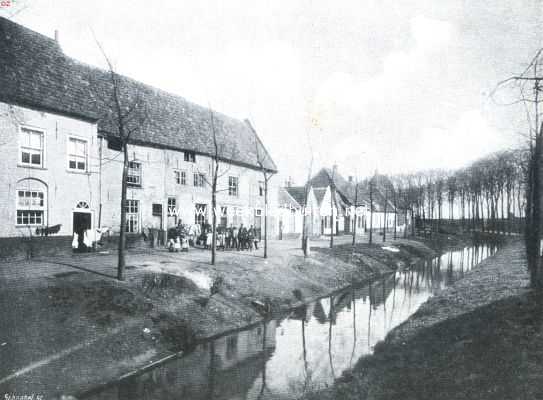 Noord-Brabant, 1912, Heusden, Buurtje te Heusden (de Demert)