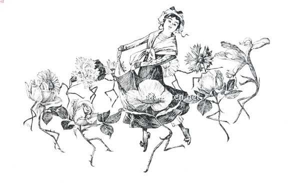 Onbekend, 1912, Onbekend, Andersen en zijn sprookjes. III Bloemespel. Zondel titel