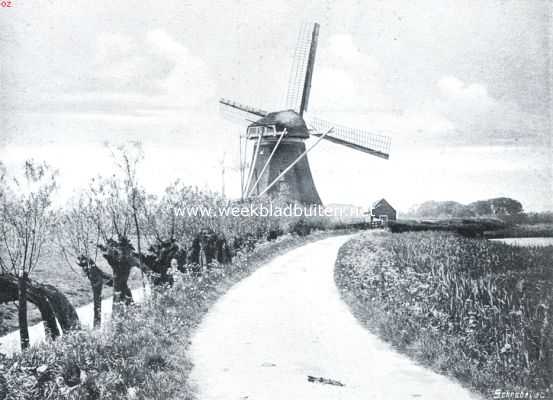 Noord-Holland, 1912, Onbekend, Het natuurschoom om Amsterdam. Bij 't Gein