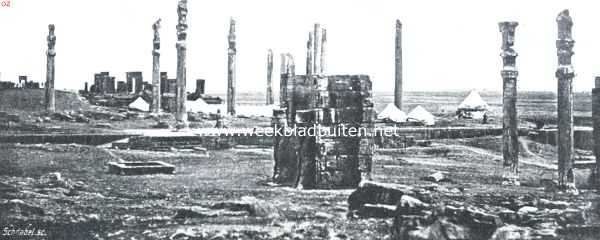 Iran, 1912, Onbekend, Bouwvallen van Persepolis