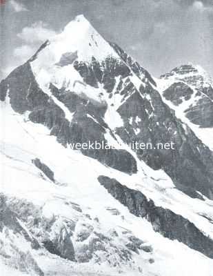 Onbekend, 1913, Onbekend, De Knigspitze (3857 M.), gezien van de Eisseepass