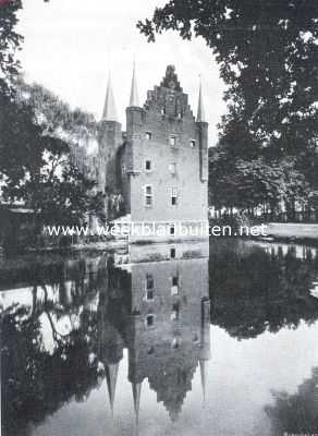 Noord-Brabant, 1913, Gemert, De rechtervleugel in laat-Gothischen stijl van het kasteel te Gemert
