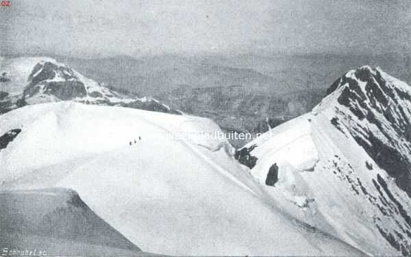 Zwitserland, 1913, Onbekend, Alpinisme. Gezicht van den Balmhorn (3711 M.) op den Altels (3636 M.)