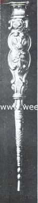 Zeeland, 1913, Onbekend, De sieraden bij de kleederdrachten in de verschillende provincies. Dop voor breipennen
