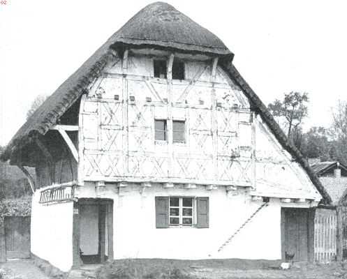 Limburg, 1913, Nijswiller, Openluchtmusea. Boerenwoning te Nijswiller
