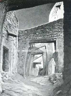 Algerije, 1913, Onbekend, Herinneringen uit een woestijnland. Weg naar de moskee