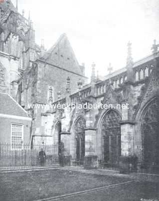 Utrecht, 1913, Utrecht, Vleugel van de kloostergang te Utrecht