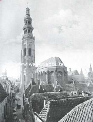 Zeeland, 1913, Middelburg, De Abdij-toren te Middelburg, bijgenaamd 