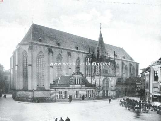 Overijssel, 1913, Zwolle, De Groote of St. Michalskerk te Zwolle.