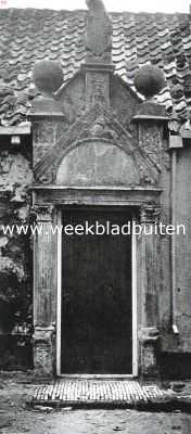 Noord-Holland, 1913, Heemstede, De Rune van Heemstede. Overblijfselen van het kasteel van Heemstede. Oud poortje