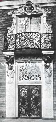 Groningen, 1913, Groningen, De mooie deur- en vensteromlijsting van 