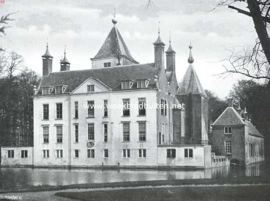 Utrecht, 1913, Renswoude, Het kasteel Renswoude, achterzijde