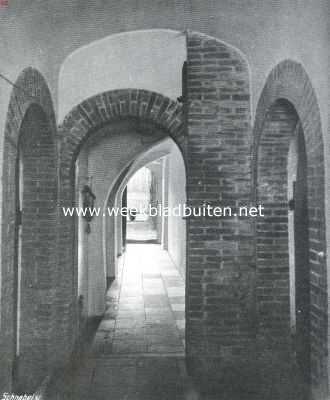 Utrecht, 1913, Renswoude, Keldergang in kasteel Renswoude